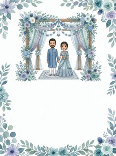 indian wedding invitation
