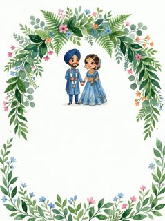 indian wedding couple