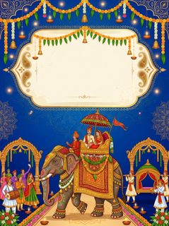 indian wedding elephant