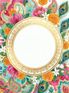 indian-floral-frame