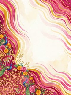 Indian wedding frame