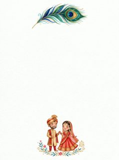 indian wedding invitation