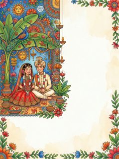 indian wedding invitation