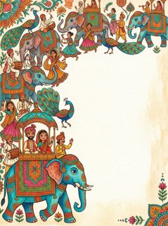 indian wedding frame