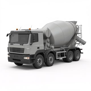 concrete mixer truck