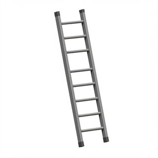 industrial steel ladder