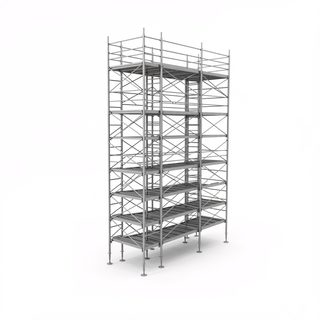 steel scaffolding tower
