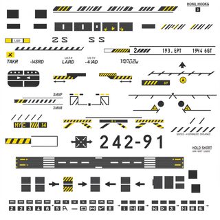 industrial decal sheet