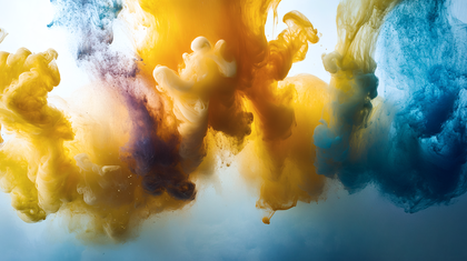 Ink Cloud Explosion