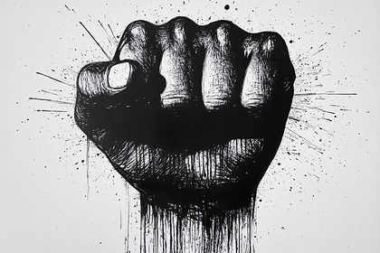 Ink Fist of Power