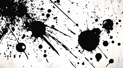 Ink Splatter Abstract Background