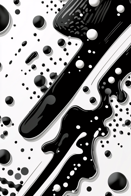 Ink Splatter Design