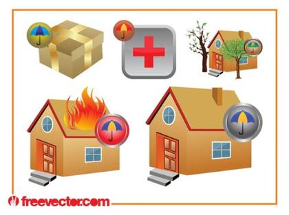 Insurance Designs Free Vector