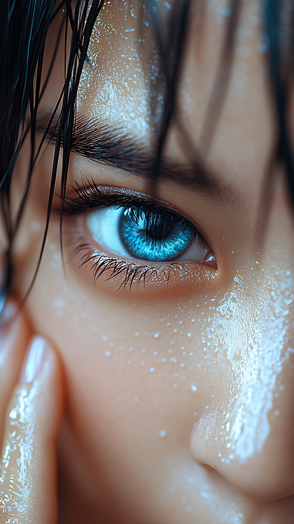 Intense Blue Eye
