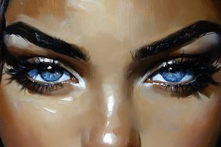 Intense Blue Eyes