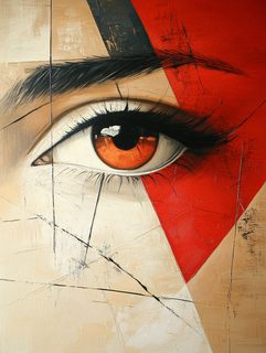 Intense Eye Painting