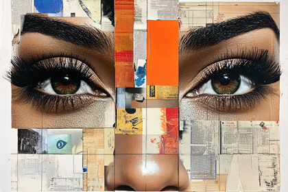 Intense Gaze Collage