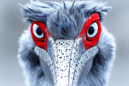Intense Gaze of a Bird