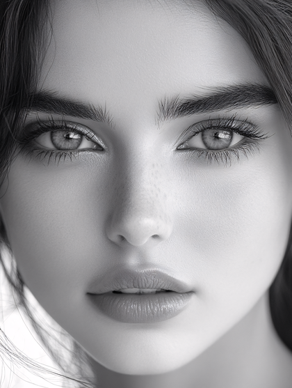 Intense Gaze Portrait