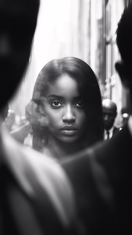 Intense Gaze Portrait
