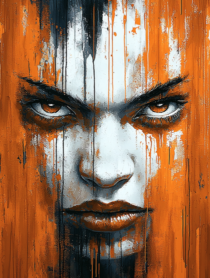 Intense Gaze Portrait