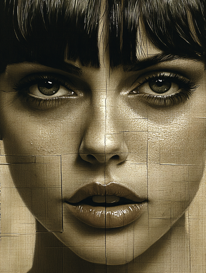 Intense Gaze Portrait