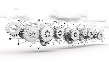 Interconnected Gears and Nodes