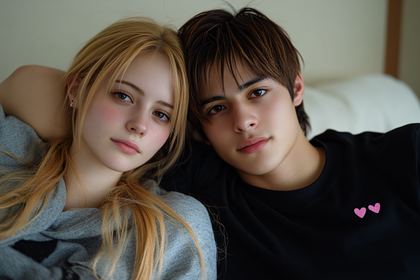Intimate Portrait of a Young Couple
