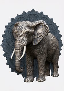 ornamental elephant statue
