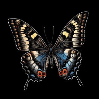 swallowtail butterfly art