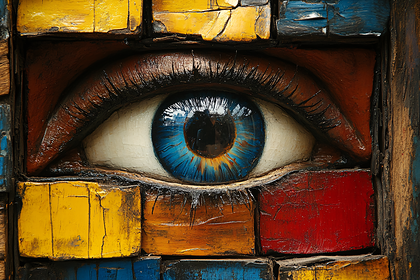 Intriguing Wooden Eye