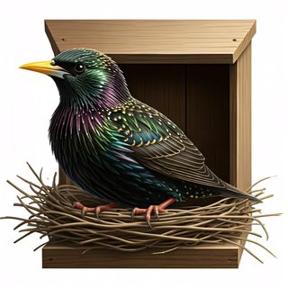 starling nesting box