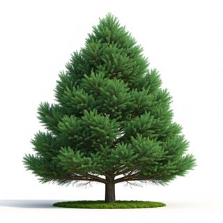 Evergreen Conifer Tree