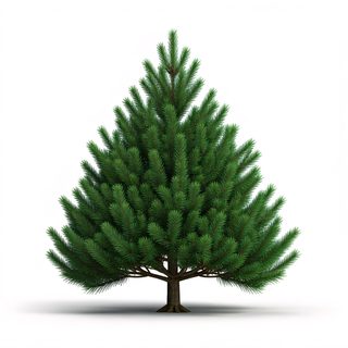 green pine tree