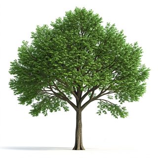 lush green tree