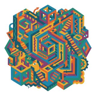 impossible labyrinth illusion