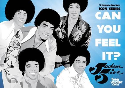 Jackson 5 Free Vector