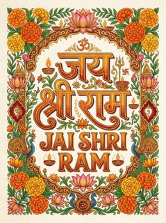 jai shri ram art