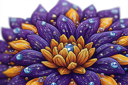 Jewel Petal Flower