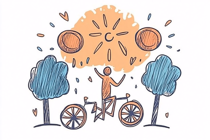 Joyful Bike Ride