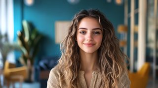 Joyful Woman Portrait