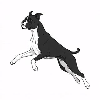 jumping-boxer-dog