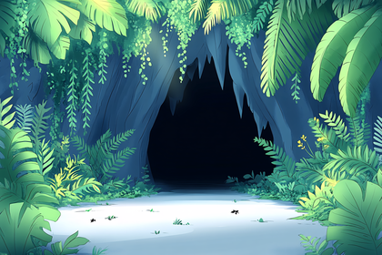 Jungle Cave Entrance