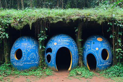 Jungle Egg Structures
