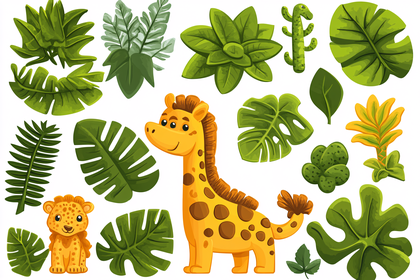 Jungle Friends Illustration