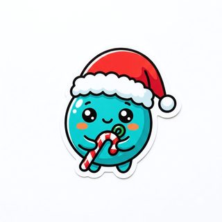 Kawaii blob character