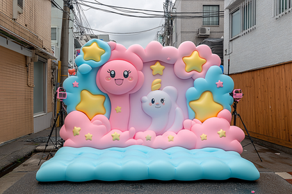 Kawaii Inflatable Outdoor Display