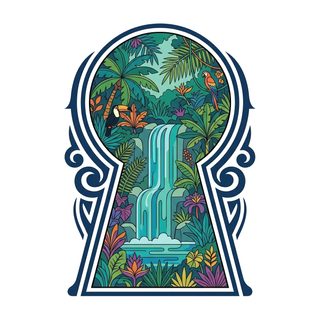Waterfall Keyhole