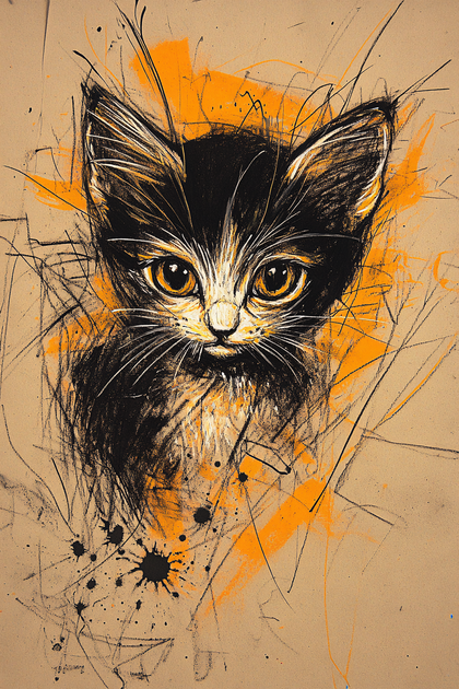 Kitten Portrait