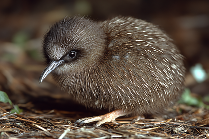 Kiwi Bird Close-Up
